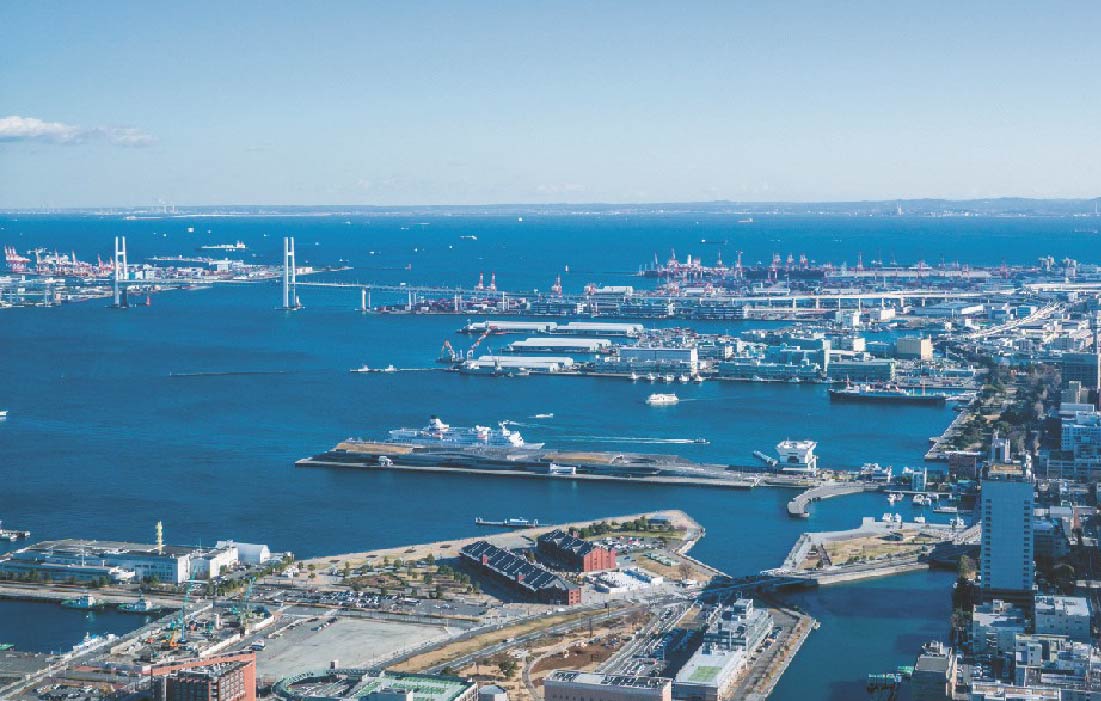 横浜の港