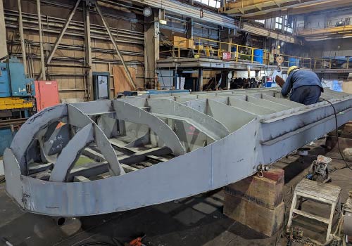 造船溶接作業(構内)