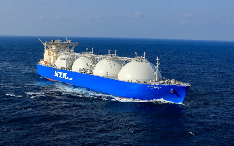 LNG運搬船「グレースダリア」